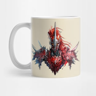 solo leveling igris red armor Mug